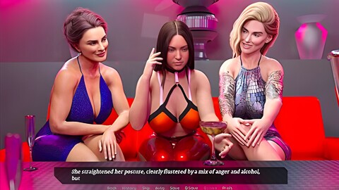 Luna Dared To Threesome Approach Of Dual Combo With An Indian - Russian Futanari Milfs With Car Toon