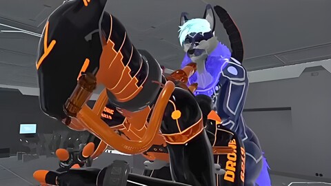 Cyber Wolf Fuckssynth Drone