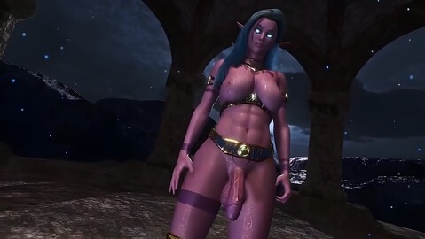 Night Elf Futa 3d 373