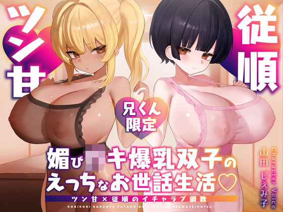 【兄くん限定】媚び〇キ爆乳双子のえっちなお世話生活（はーと） ツン甘×従順のイチャラブ調教【KU100】(デュオナほ！)