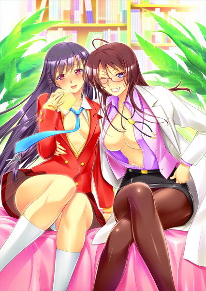 よみエッチ！～本好きで妄想系な先輩と、男好きで小悪魔系な先生、でもって僕～