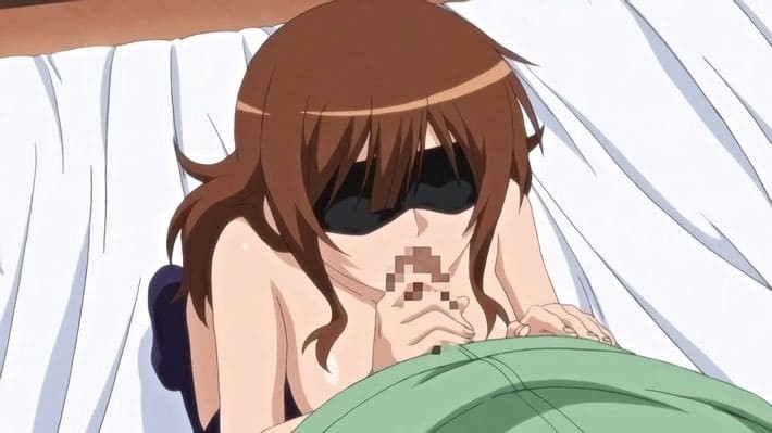 【エロアニメ】「モデルやる？」冗談に即答！転校する先輩へ捧ぐ逆ナン撮影会。恥じらう肢体を晒し目隠し全裸ニーソで感度倍増、一気にチンポを咥え込む。