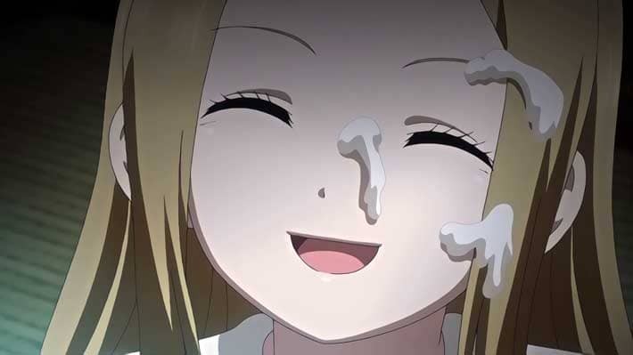 【エロアニメ】ビードロの瞳が見つめる先は勃起したイチモツ…命が宿った人形少女の無邪気な手コキとおしゃぶりで顔に精子ドピュドピュ！