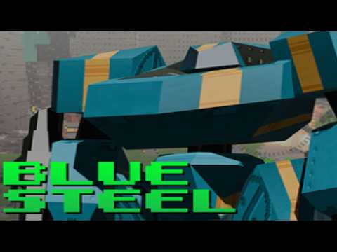 Blue Steel (Fight enemy mecha to protect your new friend) サムネイル