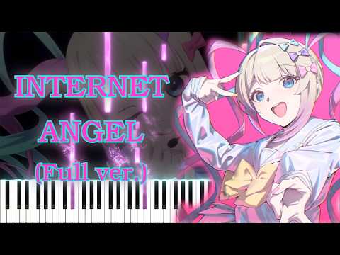 【NEEDY GIRL OVERDOSE (アニメ) OP】INTERNET ANGEL/超てんちゃん (フル) ピアノアレンジ サムネイル