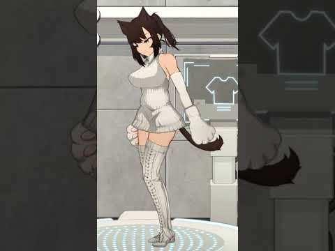 CelSector　コスチュームその４　ネコセーター　＃モブ子 サムネイル