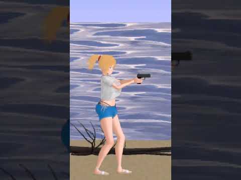 Alisa's Escape　ハンドガン発砲！(服)　＃拳銃 サムネイル