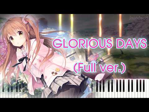 【恋×シンアイ彼女 挿入歌】GLORIOUS DAYS/yuiko (フル) ピアノアレンジ サムネイル