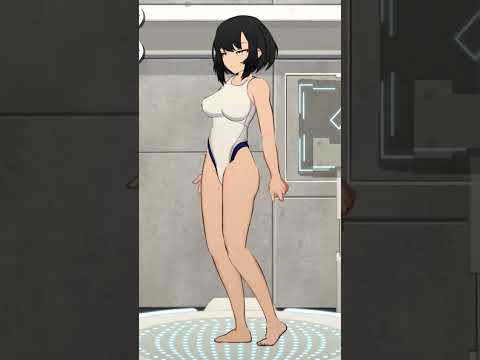 CelSector　コスチュームその１１　競泳水着　＃モブ子 サムネイル