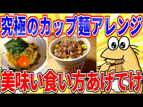 カップラーメンの美味いアレンジあげてけｗｗｗ【2ch面白いスレゆっくり解説】 サムネイル